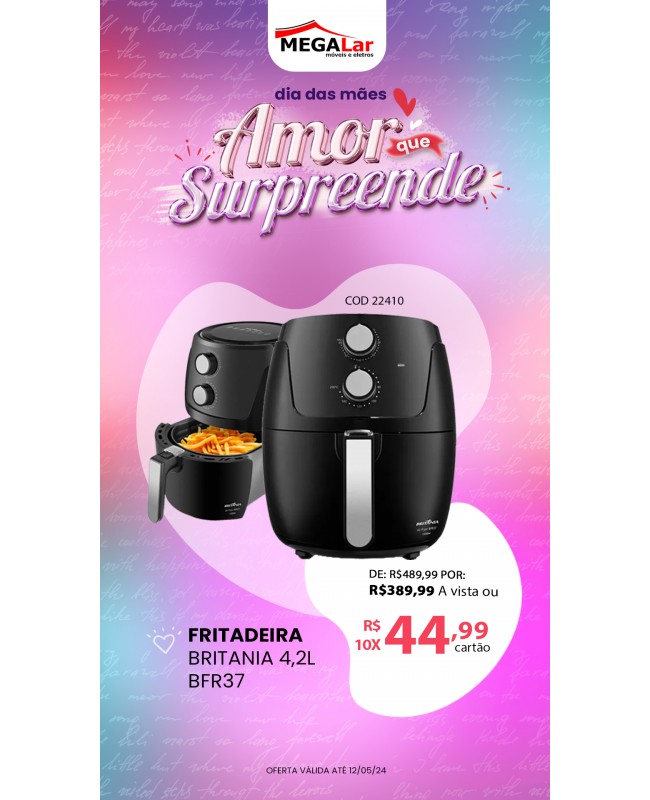 Fritadeira Britania 4,2 L